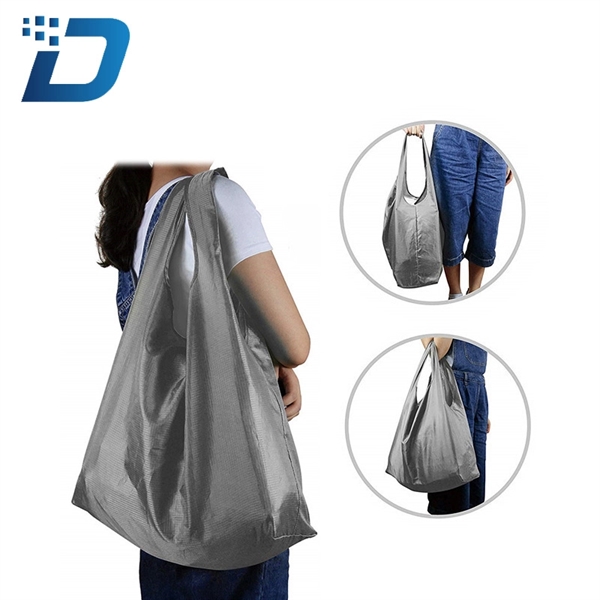 Foldable Grocery Tote with Pouch - Image 3