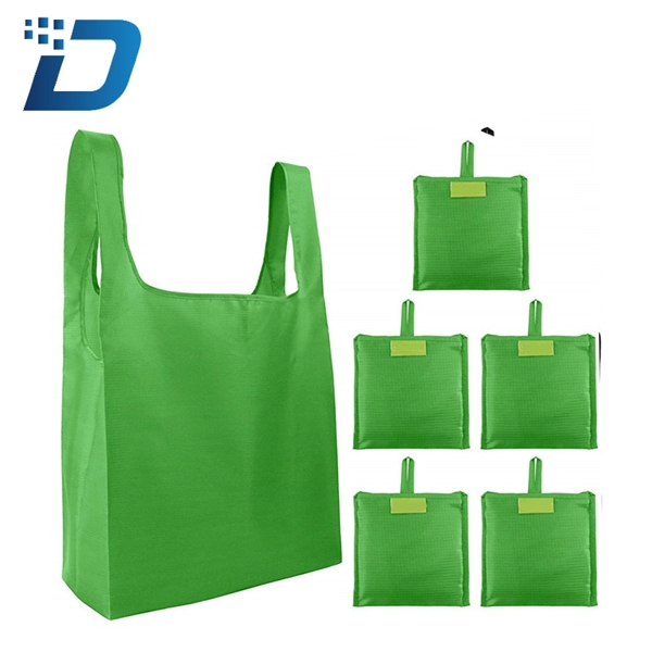 Foldable Grocery Tote with Pouch - Image 5