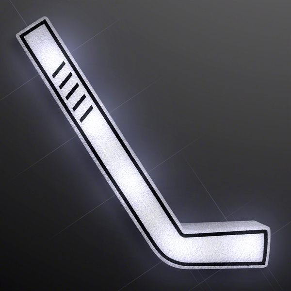 White LED Hockey Stick Foam Light Wand - Image 2