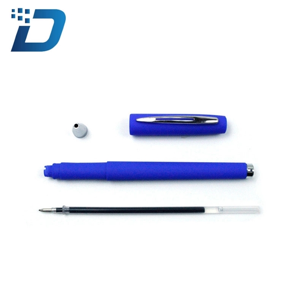 Plastic Ballpoint Pen With Metal Clip - Image 3