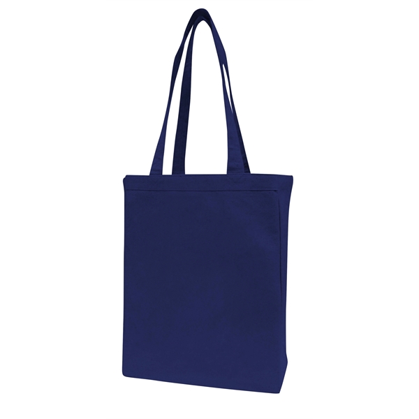 Convention Totes Canvas Tote Bag 11"W x 14"H x 5"G Book Bags - Image 3