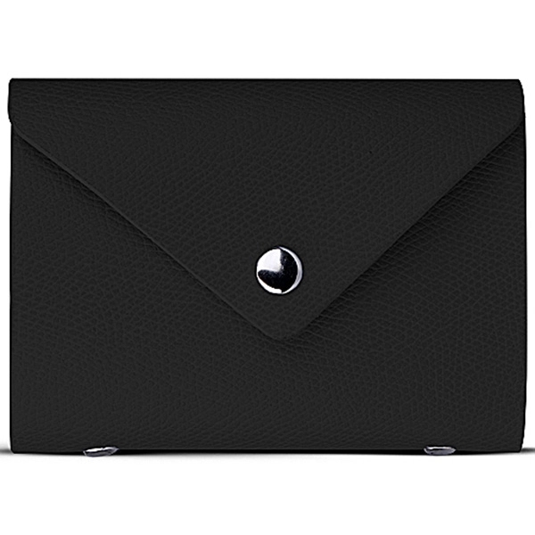 PU Credit Card Wallet With Triangle Buckle - Image 4