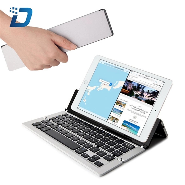 Mini Folding Wireless Bluetooth Keyboard - Image 2