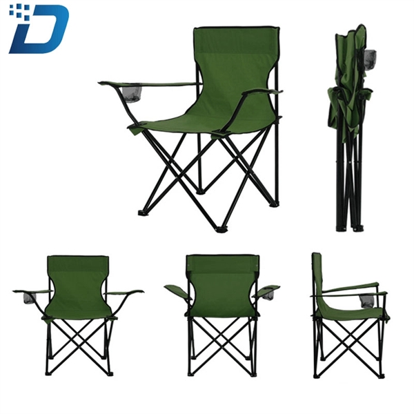 Folding Captains Chair with Carry Bag - Image 2