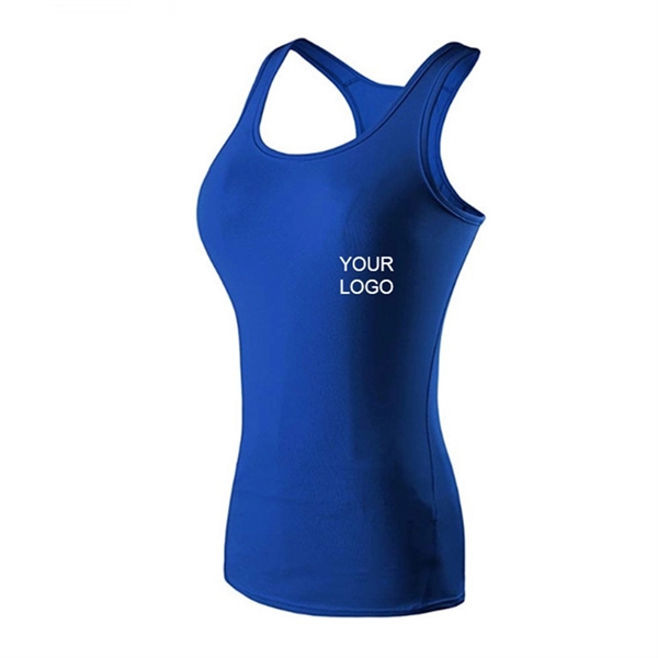 Solid color yoga vest - Image 2