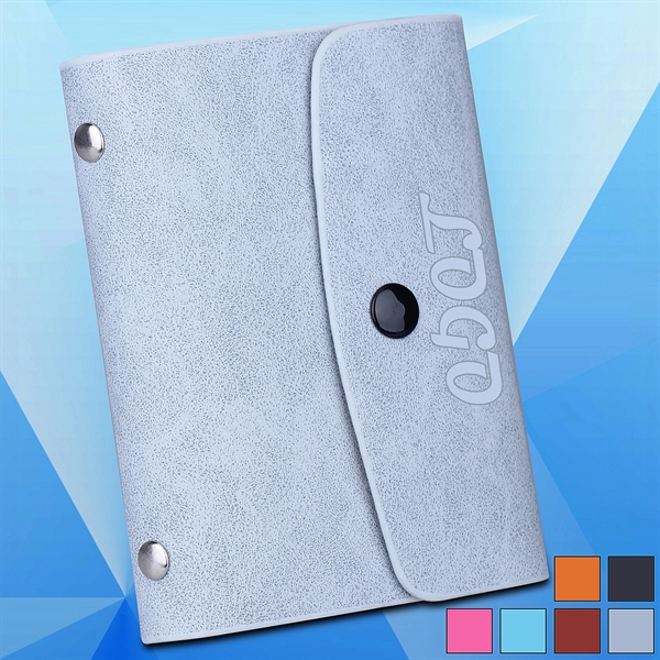 PU Leather Credit Card Wallet - Image 1