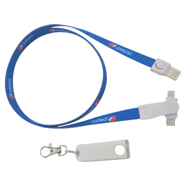 3 in 1 Layard Charging Cable Supports Full Color Printing - Image 3