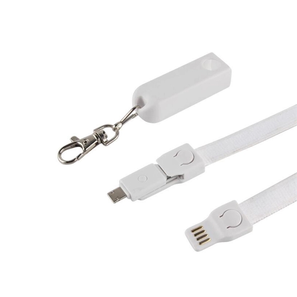 3 in 1 Layard Charging Cable Supports Full Color Printing - Image 7