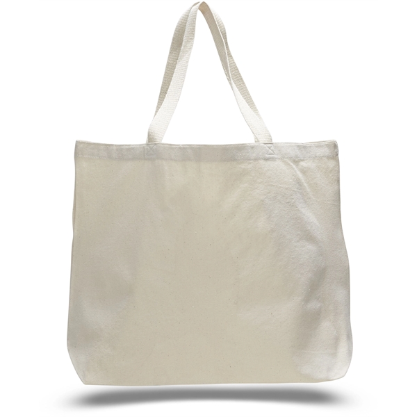 Extra Large Tote Bag 20"W X 15"H X 5"G Grocery Tote 12 oz. - Image 3