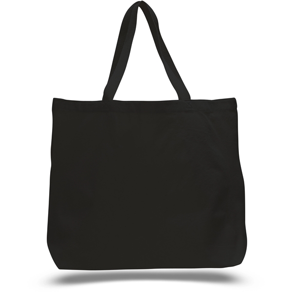 Jumbo Grocery Tote Bag w/ Lightweight 7 oz. Canvas - Image 2