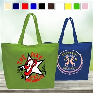 Heavyduty Canvas Tote Bags w/ Large Gusset 23"W x 17"H x 6"G