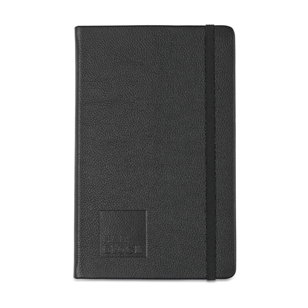 Moleskine® Leather Ruled Large Notebook - Image 1