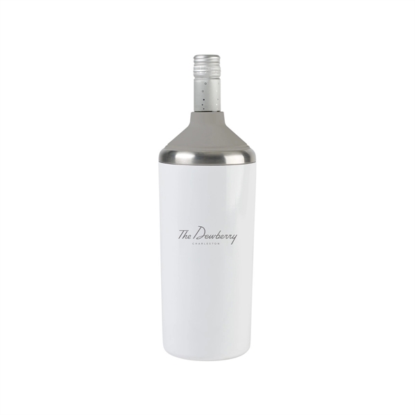 Aviana™ Magnolia Double Wall Stainless Wine Bottle Cooler - Image 1
