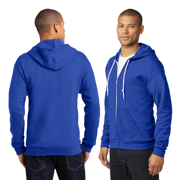 Anvil® Full-Zip Hooded Sweatshirt - Image 2