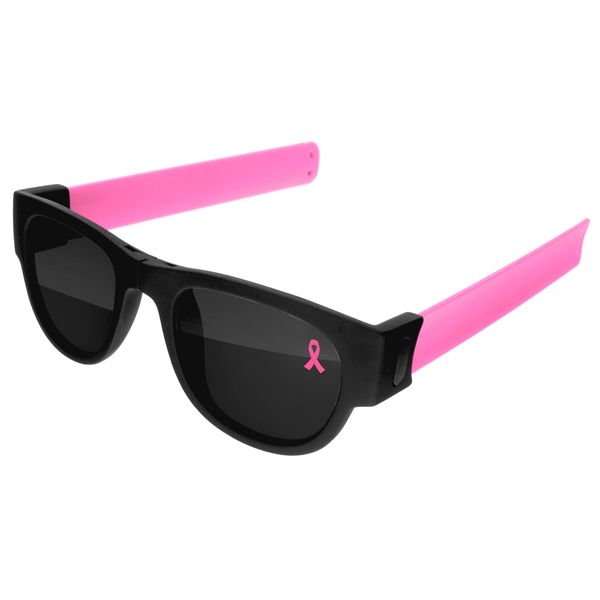 Slap Retro Sunglasses w/ 2-color imprint - Image 1
