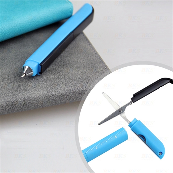 Creative Multifunction Ballpoint Pen with Folding Tools - Image 1