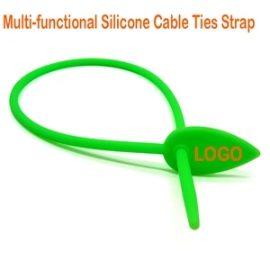 Multi-functional Silicone Cable Ties Strap