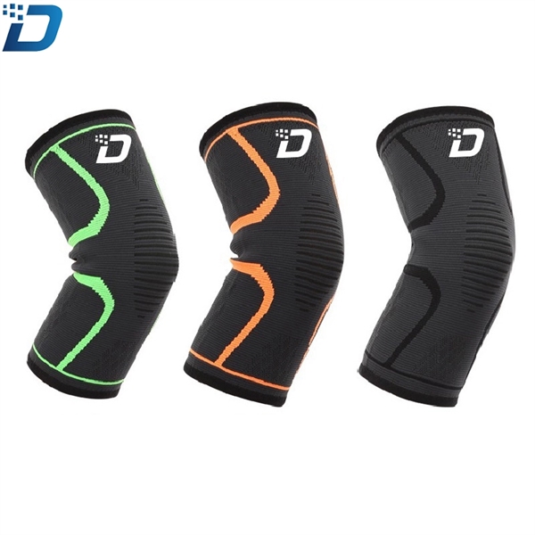 Non Slip Stretch Basketball Knee Sleeves - Image 1