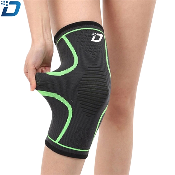 Non Slip Stretch Basketball Knee Sleeves - Image 2