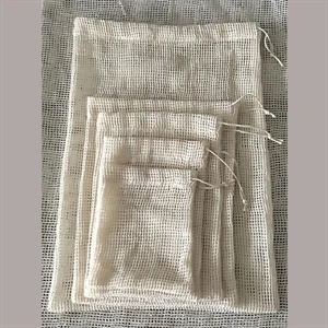 cotton mesh produce bags
