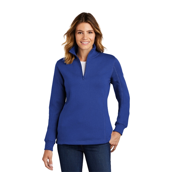 Sport-Tek® Ladies 1/4-Zip Sweatshirt - Image 5