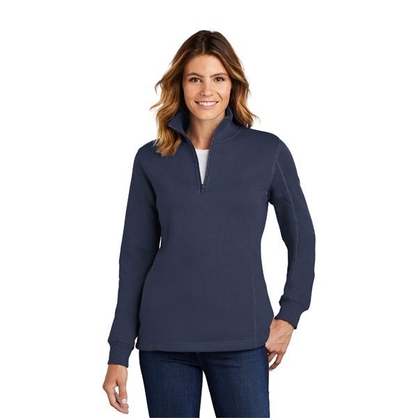 Sport-Tek® Ladies 1/4-Zip Sweatshirt - Image 6