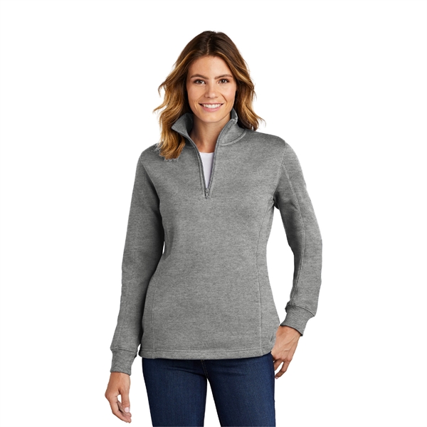 Sport-Tek® Ladies 1/4-Zip Sweatshirt - Image 9
