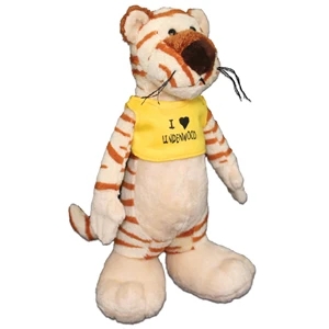 Long Body Stuffed Animal 13" Tiger