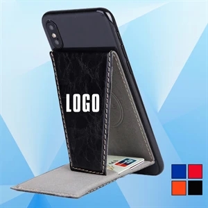 Folding Phone Holder/Stand w/ Card Holder
