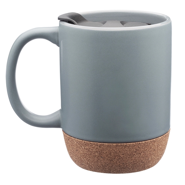 13 oz. Barista Ceramic Mug with Cork Bottom - Image 11