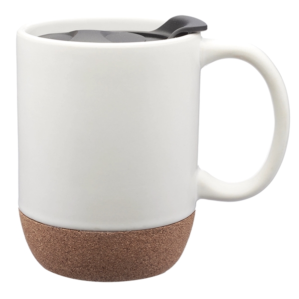 13 oz. Barista Ceramic Mug with Cork Bottom - Image 13