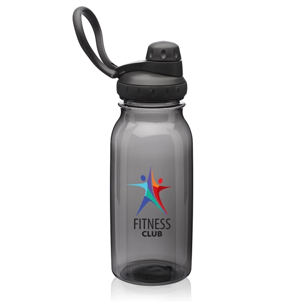 33 oz. Plastic Sports Water Bottle with Spout Lid - Image 1