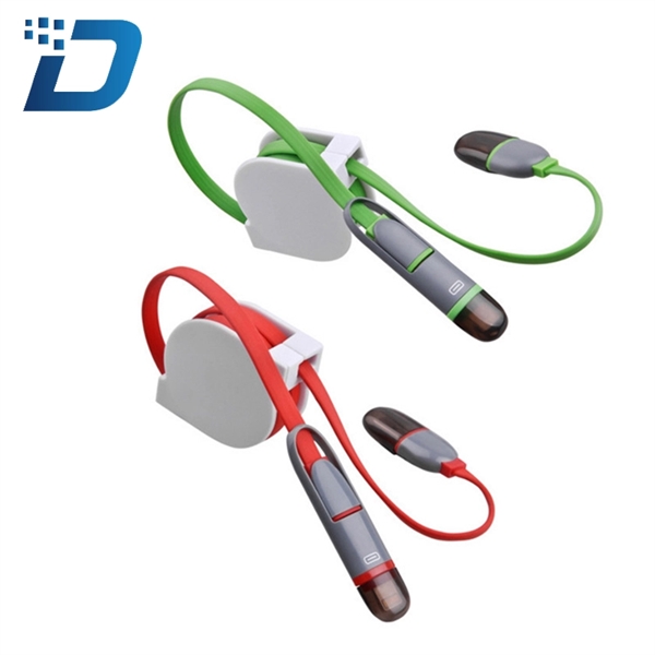 Retractable 2 in 1 Charging Cable - Image 3