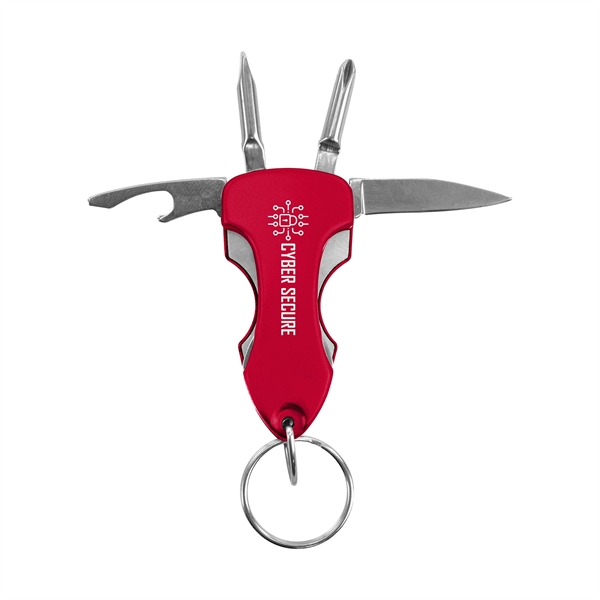 5 In 1 Multi-Tool With Keychain - Image 1