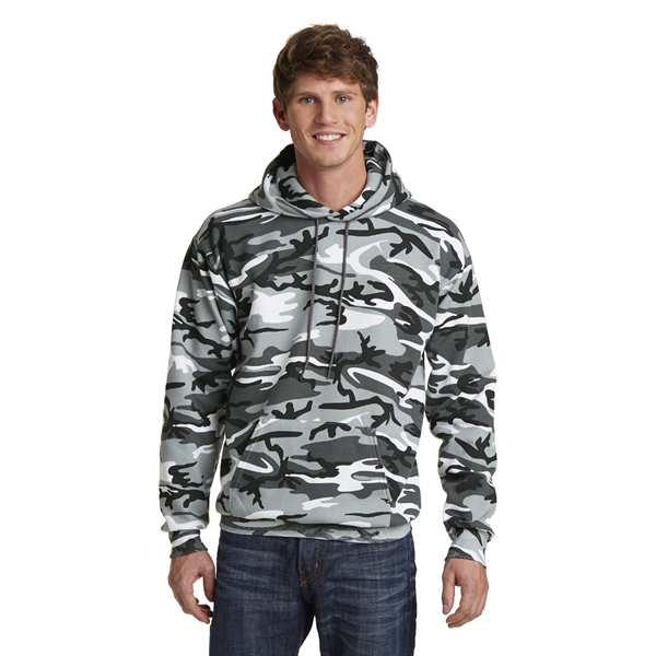 Port & Company® Core Fleece Camo Pullover Hooded Sweatshirt - Image 5