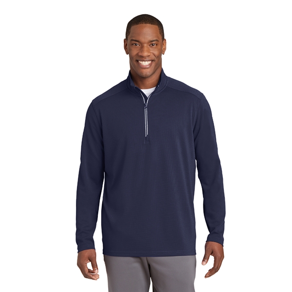 Sport-Tek® Sport-Wick® Textured 1/4-Zip Pullover - Image 5