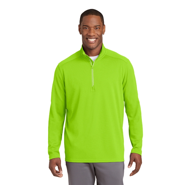 Sport-Tek® Sport-Wick® Textured 1/4-Zip Pullover - Image 8