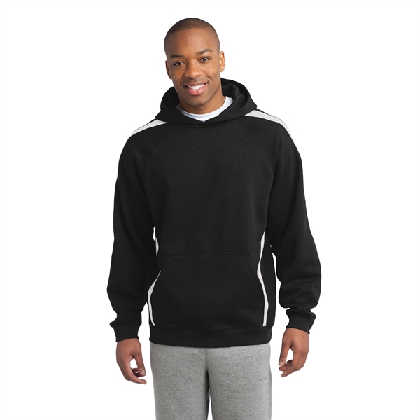 Sport-Tek® Sleeve Stripe Pullover Hooded Sweatshirt - Image 5