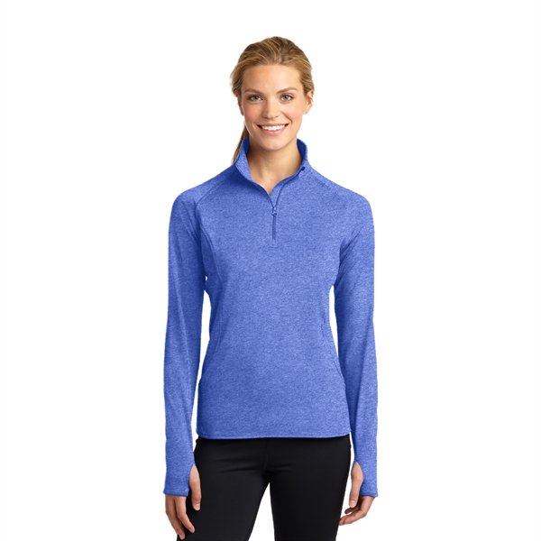 Sport-Tek® Ladies Sport-Wick® Stretch 1/2-Zip Pullover - Image 8