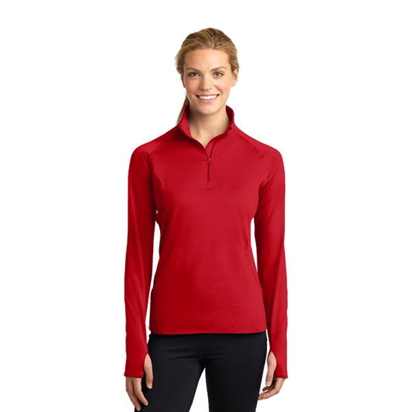 Sport-Tek® Ladies Sport-Wick® Stretch 1/2-Zip Pullover - Image 13