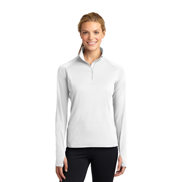 Sport-Tek® Ladies Sport-Wick® Stretch 1/2-Zip Pullover - Image 17