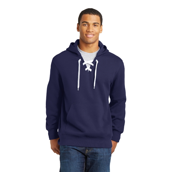 Sport-Tek® Lace Up Pullover Hooded Sweatshirt - Image 5