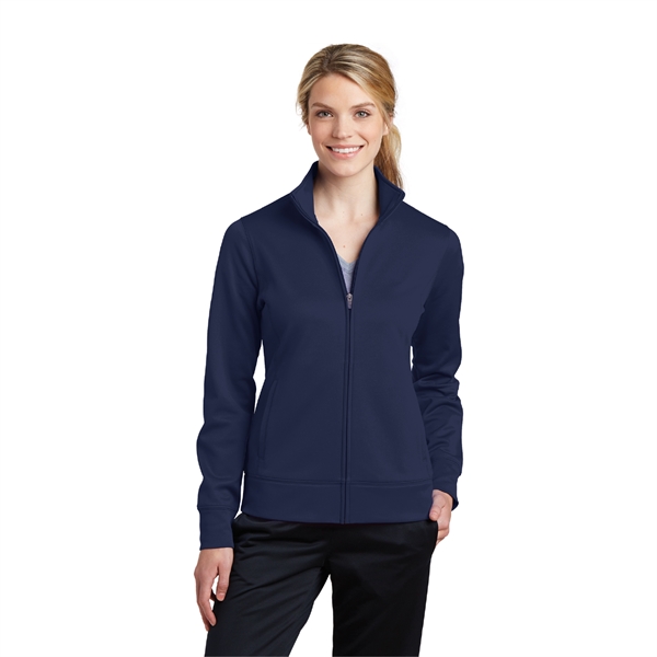 Sport-Tek® Ladies Sport-Wick® Fleece Full-Zip Jacket - Image 4