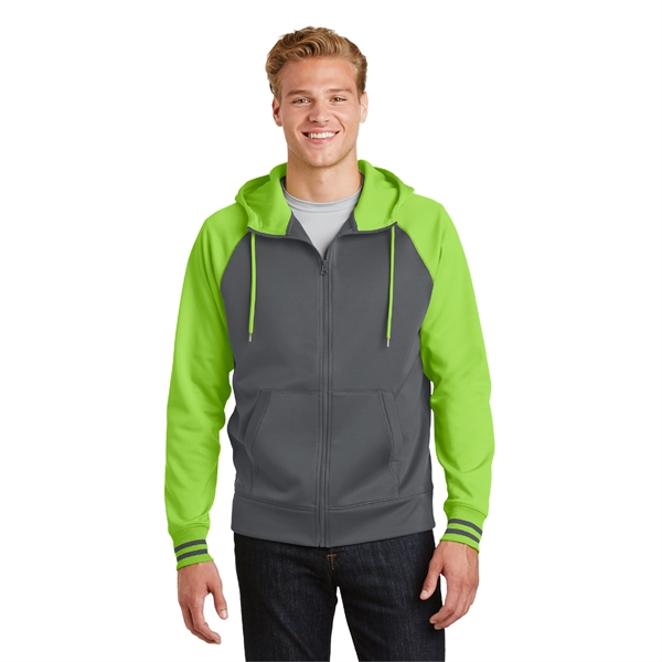 Sport-Tek® Sport-Wick® Varsity Fleece Full-Zip Hooded Jacket - Image 5