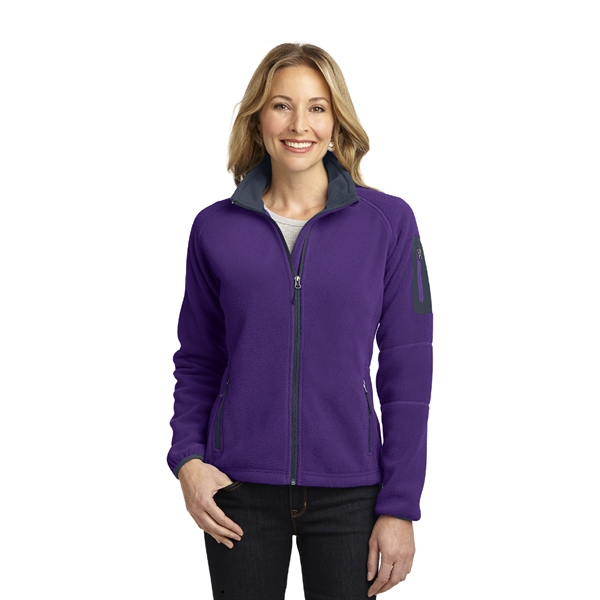 Port Authority® Ladies Enhanced Value Fleece Full-Zip Jacket - Image 4