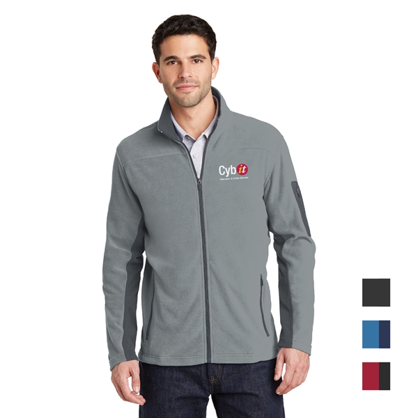 Port Authority® Summit Fleece Full-Zip Jacket - Image 1