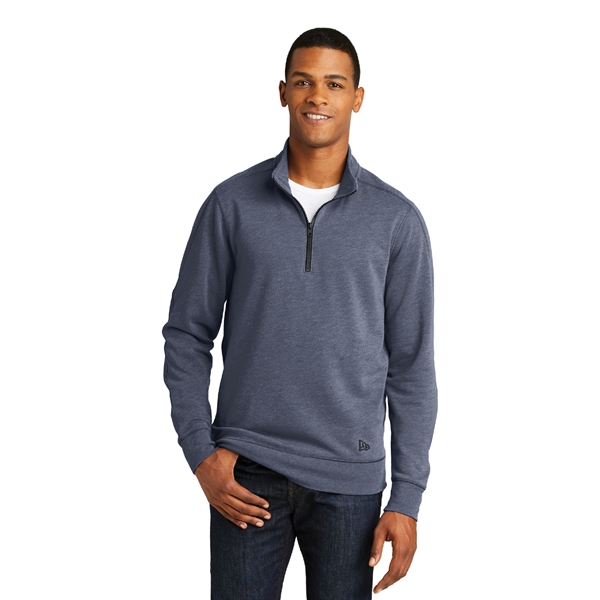 New Era® Tri-Blend Fleece 1/4-Zip Pullover - Image 2