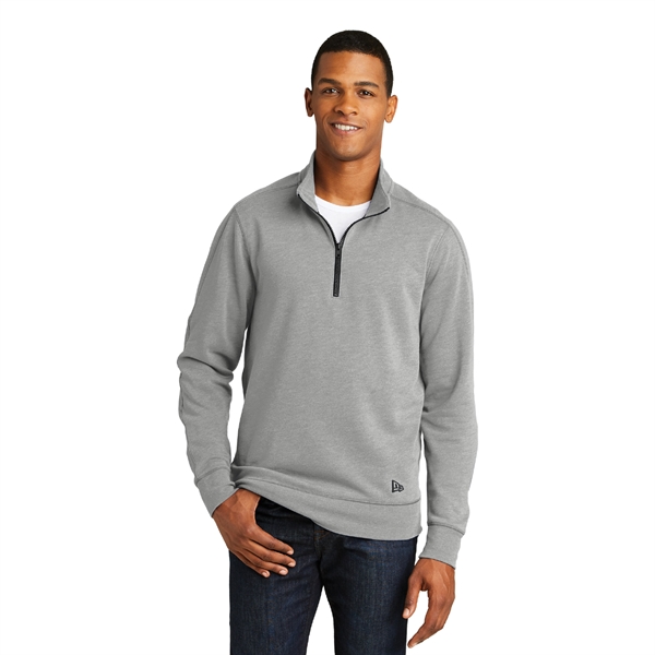 New Era® Tri-Blend Fleece 1/4-Zip Pullover - Image 3