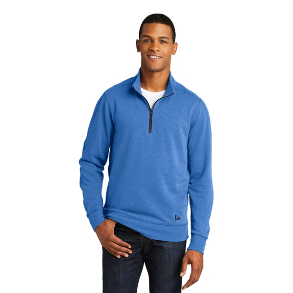 New Era® Tri-Blend Fleece 1/4-Zip Pullover - Image 4