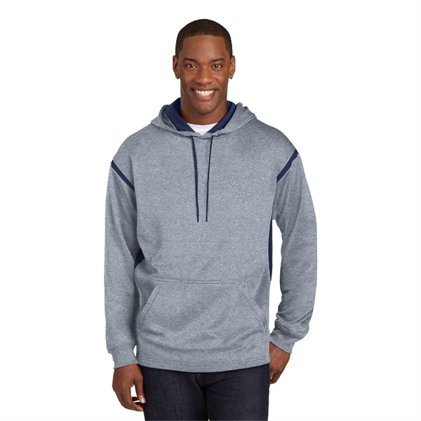 Sport-Tek® Tech Fleece Colorblock Hooded Sweatshirt - Image 9